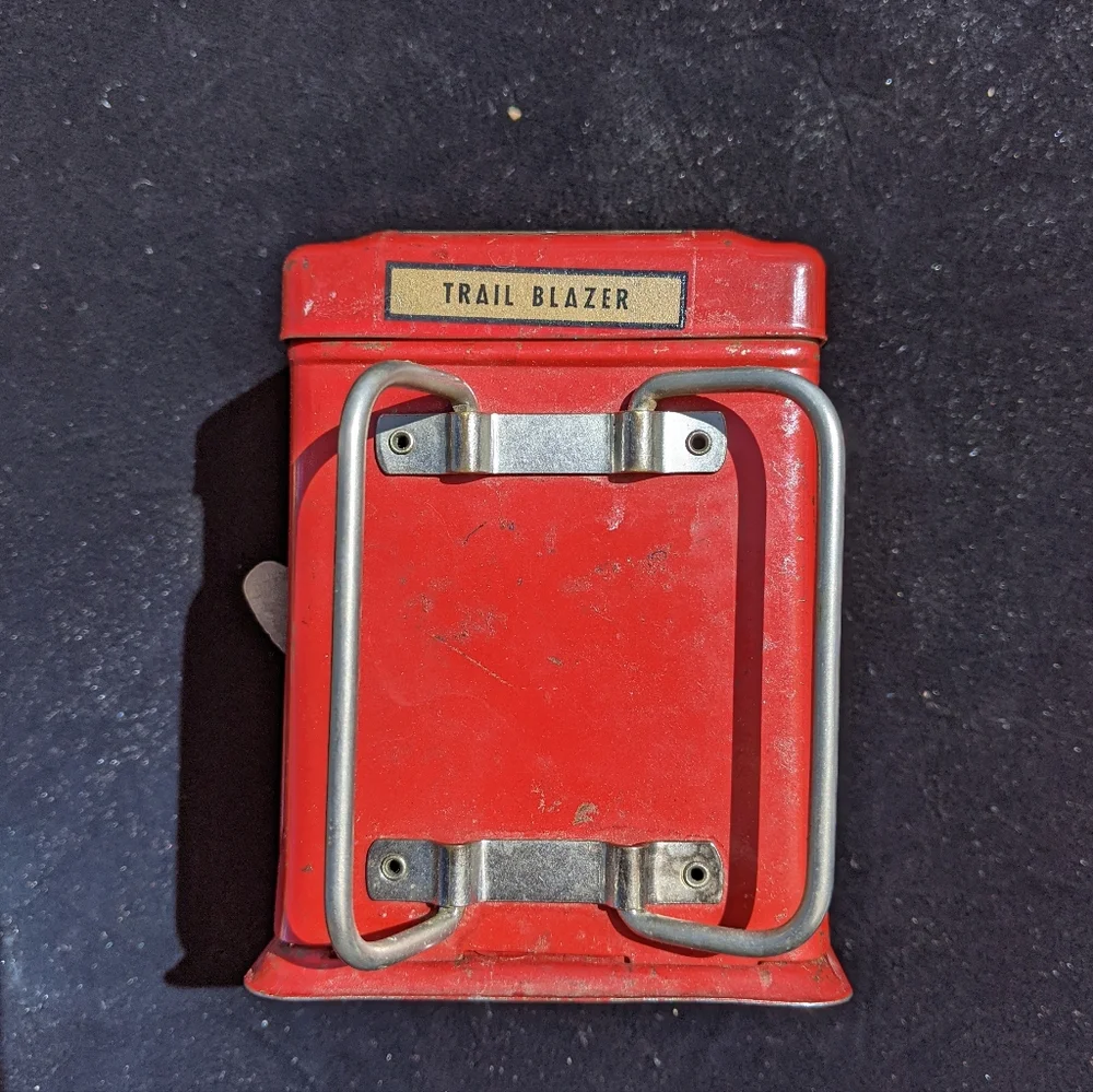 Vintage 1933 Flashlight Red Trailblazer Lantern